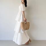 2wayオフショルティアードワンピース | JUNOAH | 詳細画像7 