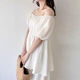 2wayオフショルティアードワンピース | JUNOAH | 詳細画像9 