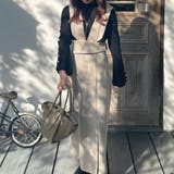グレージュ | 【サスペンダー取り外し可】ラップデザインスカート | JUNOAH