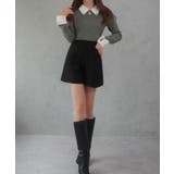 バイカラーニットトップス | JUNOAH | 詳細画像17 