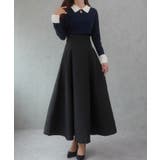 バイカラーニットトップス | JUNOAH | 詳細画像22 