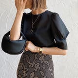 パフスリーブシアートップス | JUNOAH | 詳細画像7 