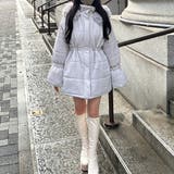 【ファー取り外し可能】キャンディースリーブエコダウンコート | JUNOAH | 詳細画像8
