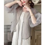 ワッシャーシアー2wayリボンブラウス | JUNOAH | 詳細画像22 