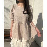 ふくれジャガードペプラムトップス | JUNOAH | 詳細画像11