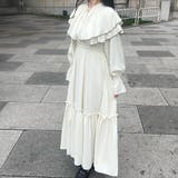 フリルリボンティアードワンピース | JUNOAH | 詳細画像14 