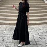 リボンティアードワンピース | JUNOAH | 詳細画像3