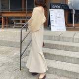 レイヤードデザインマーメイドキャミワンピース | JUNOAH | 詳細画像7