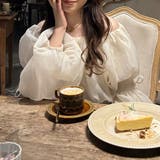オフショルシアーボリュームブラウス | JUNOAH | 詳細画像4