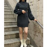 ハイネックウエストタックミニワンピース | JUNOAH | 詳細画像6
