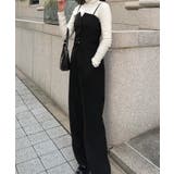 バックレースアップビスチェ+スラックスパンツ set | JUNOAH | 詳細画像9