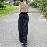 キーネックショートベスト | JUNOAH | 詳細画像5 