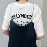 チェーンVネックキャミIラインワンピース | JUNOAH | 詳細画像3