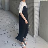 チェーンVネックキャミIラインワンピース | JUNOAH | 詳細画像5