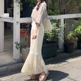 レースドッキングマーメイドスカート | JUNOAH | 詳細画像9
