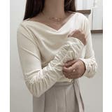 ドレープデザインカットソー | JUNOAH | 詳細画像14