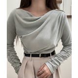 ドレープデザインカットソー | JUNOAH | 詳細画像16