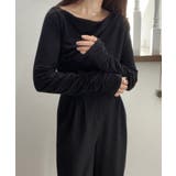 ドレープデザインカットソー | JUNOAH | 詳細画像4