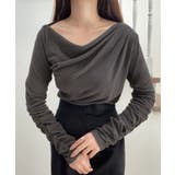 ドレープデザインカットソー | JUNOAH | 詳細画像9