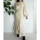 ボートネックマーメイドワンピース | JUNOAH | 詳細画像4