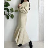 ボートネックマーメイドワンピース | JUNOAH | 詳細画像5