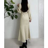 ボートネックマーメイドワンピース | JUNOAH | 詳細画像7