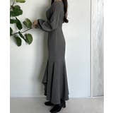 ボートネックマーメイドワンピース | JUNOAH | 詳細画像9