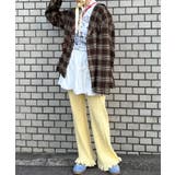 オーバーサイズチェックテーラードシャツジャケット | JUNOAH | 詳細画像11
