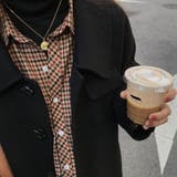 胸ポケットラージカラーロングコート | JUNOAH | 詳細画像11 