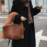 胸ポケットラージカラーロングコート | JUNOAH | 詳細画像13 