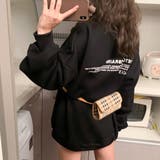 ワンポイントプルオーバートレーナー 韓国ファッション | JUNOAH | 詳細画像4