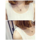 透けない厚手シフォンの二重レイヤード ふんわりシフォンレイヤードタンクトップ | JUNOAH | 詳細画像15