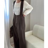 フロントジップサロペット | LAUIR | 詳細画像13 