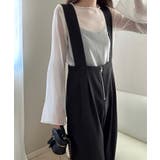 フロントジップサロペット | LAUIR | 詳細画像3 