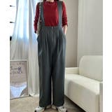 フロントジップサロペット | LAUIR | 詳細画像6 