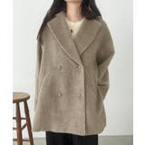 シャギーテーラードミドルコート | LAUIR | 詳細画像8