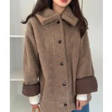 リバーシブルボアムートンコート | LAUIR | 詳細画像1 