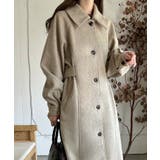 グレージュ | ステンカラーコート | LAUIR