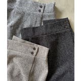 裏起毛ラップ風ツイードスカート | LAUIR | 詳細画像13 