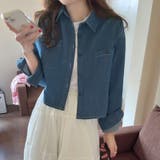 デニムショートシャツ | LAUIR | 詳細画像13