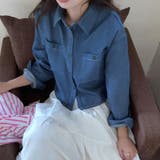 デニムショートシャツ | LAUIR | 詳細画像15