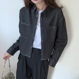 デニムショートシャツ | LAUIR | 詳細画像3