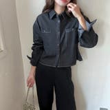 デニムショートシャツ | LAUIR | 詳細画像4