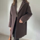 スリットスリーブミドル丈チェスターコート | LAUIR | 詳細画像10