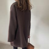 スリットスリーブミドル丈チェスターコート | LAUIR | 詳細画像11