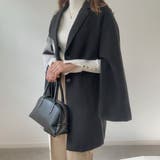 スリットスリーブミドル丈チェスターコート | LAUIR | 詳細画像2