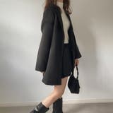 スリットスリーブミドル丈チェスターコート | LAUIR | 詳細画像3