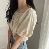 2wayオフショル半袖トップス | LAUIR | 詳細画像12