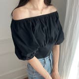 2wayオフショル半袖トップス | LAUIR | 詳細画像3