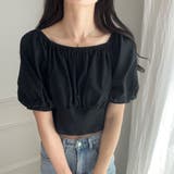 2wayオフショル半袖トップス | LAUIR | 詳細画像4